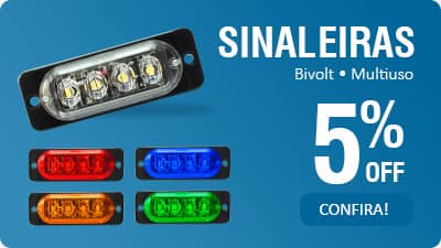 sinaleira bivolt 5% desconto